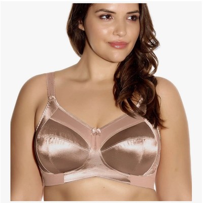 NWT Goddess Fawn Nude Keira Soft Cup V-Neck Plunge Bra Size 54D