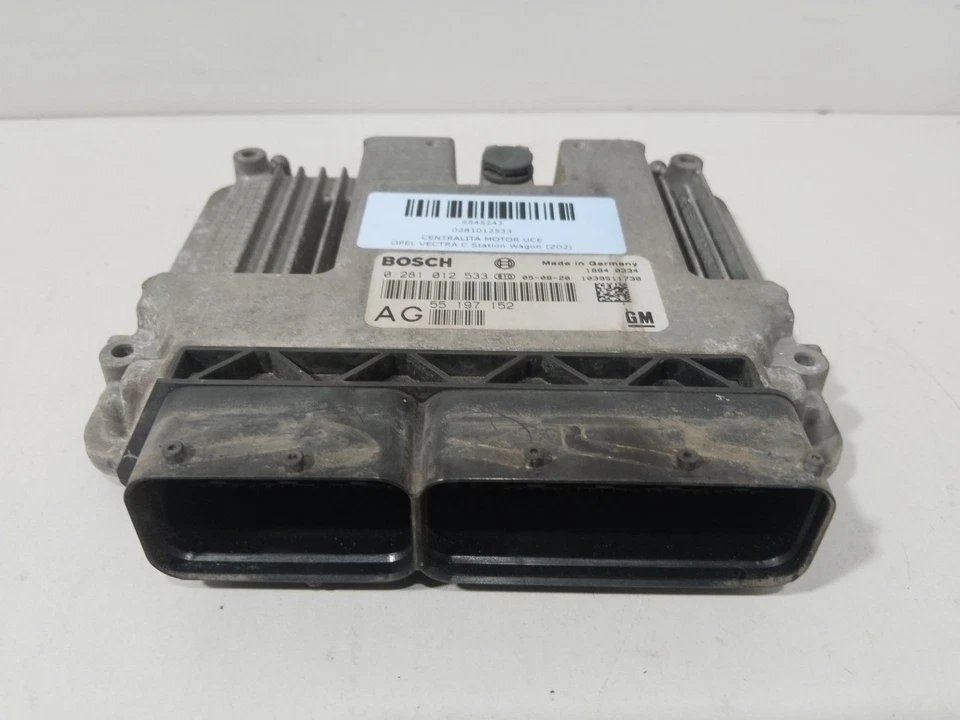 0281012533 CENTRALITA MOTOR UCE / 6545243 PARA OPEL VECTRA C STATION WAGON Z02 - Immagine 3 di 4