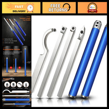 Wood Turning Tools Set - Carbide Tipped Lathe Rougher & Finisher, Hollowing Tool