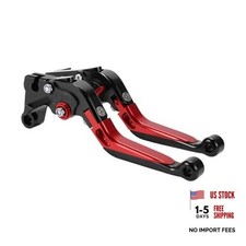 Short Long Brake Clutch Levers for Yamaha MT-07 2014-2022 6 Position Red