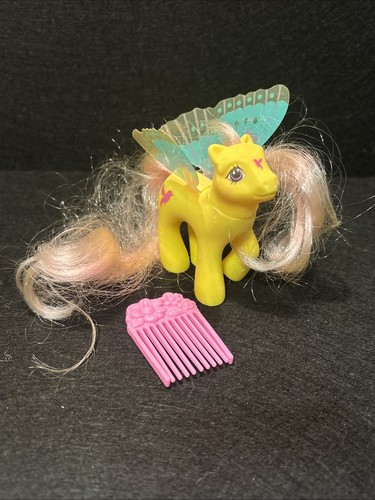 My Little Pony G1 1988 Summer Wing Ponies Hummingbird Little Flicker W/Pick