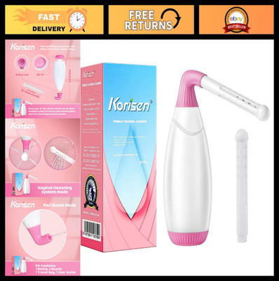 Reusable Multi-Functional Douche Bottle for Women, Travel Size Peri Bottle for P