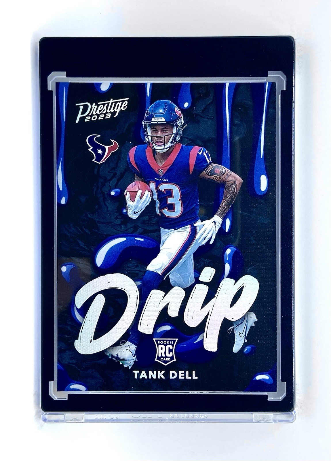 2023 Panini Prestige Tank Dell Drip Case Hit SSP Rookie RC Houston Texans #21