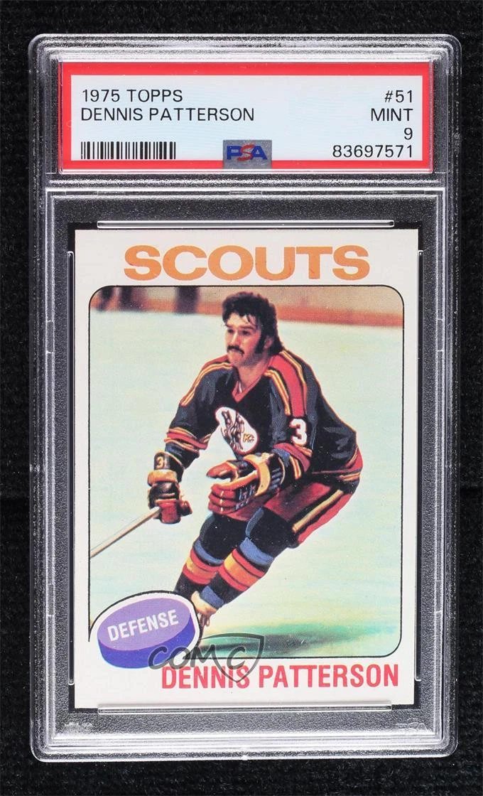 Dennis Patterson trading card