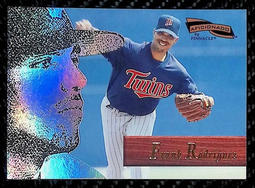 1996 Pinnacle Aficionado Frank Rodriguez #138 card