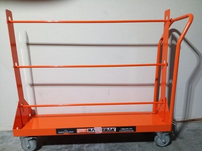 Windy City Wire RackTrack 48'' Heavy Duty Portable Copper/Cat/Alum Wire Cart Rack