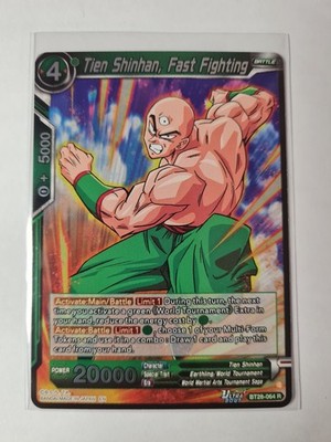Dragon Ball Tien Shinhan Fast Fighting   BT28-064   Prismatic Clash   R   EN NM