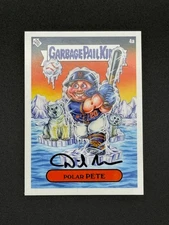 Polar Pete Alonso #4a Topps Garbage Pail Kids x MLB Artist David Gross Auto