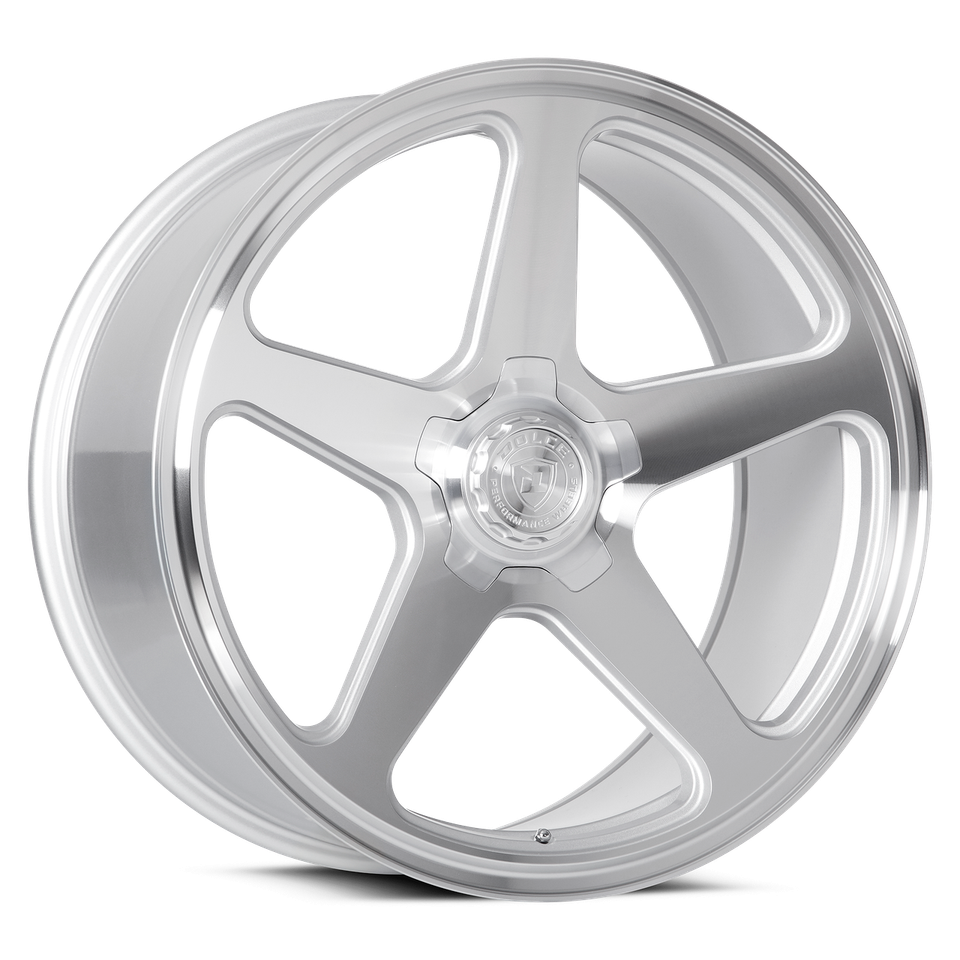 DOLCE PERFORMANCE STELLA 20x8.5 5x120 +28mm Gloss Silver Wheel Rim 20 ...