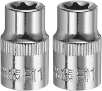 "1 Set AußEn Torx Nuss E-Torx SteckschlüSsel E-Stecknuss 3/8\"E11."