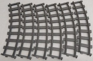 Lionel 7-11040 G Gauge Curved Track Sections (Pack of 6) LN