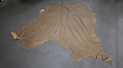 Weathered Brown Leather Hide Upholstery Full Whole Cow Hide Free Shipping #3687