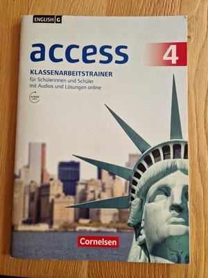 Access 4 Klassenarbeitstrainer mit Online Lösungen CORNELSEN 978-3-06-033089-8