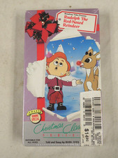 Rudolph The Red Nosed Reindeer VHS 1989 Factory Sealed