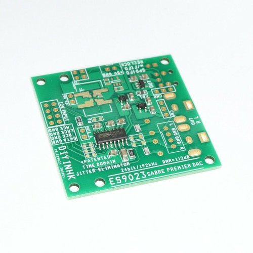 24Bit/192KHz ES9023 DAC with I2S input and Ultra Low Noise Regulator 24192