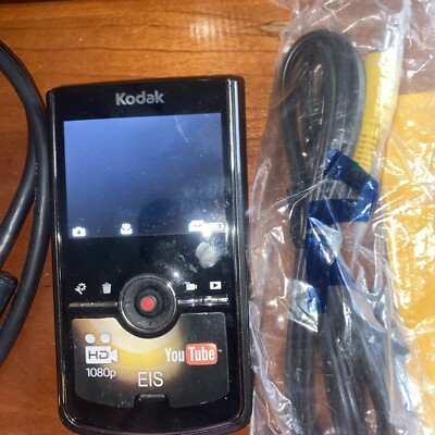 Kodak Zi8 High Definition Pocket Digital Video Camera 5MP Slightly