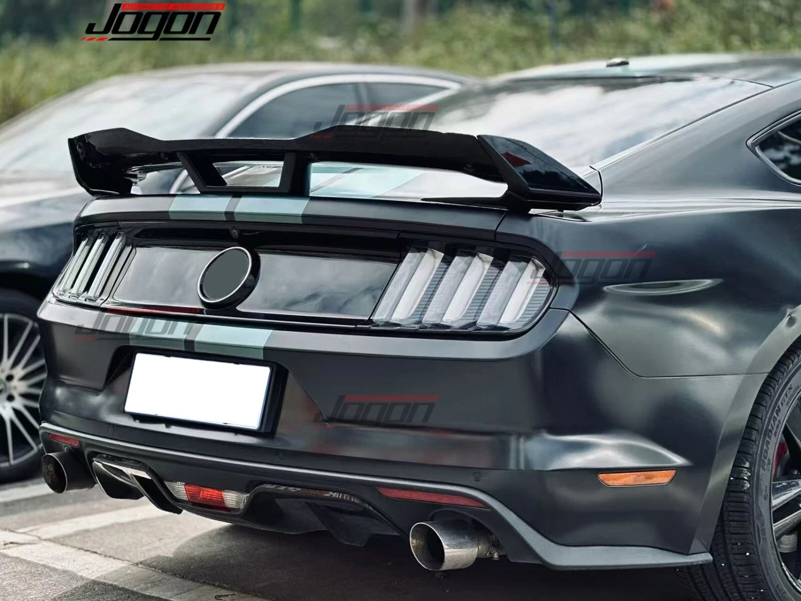 Shelby GT350 Rear Spoiler With Gurney Flap For S550 Ford Mustang GT GT350R 15-23 - Picture 6 of 15