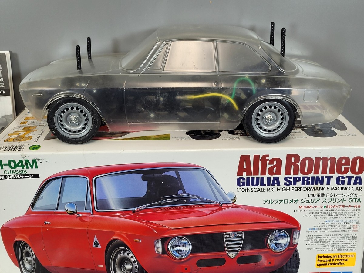 Tamiya 58307 Alfa Romeo Giulia Sprint GTA M-04M RC Car Kit +