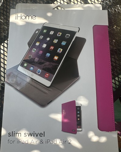 IHOME SLIM SWIVEL CASE FOR IPAD 2 AND NEW IPAD - PINK COLOR - Picture 1 of 3