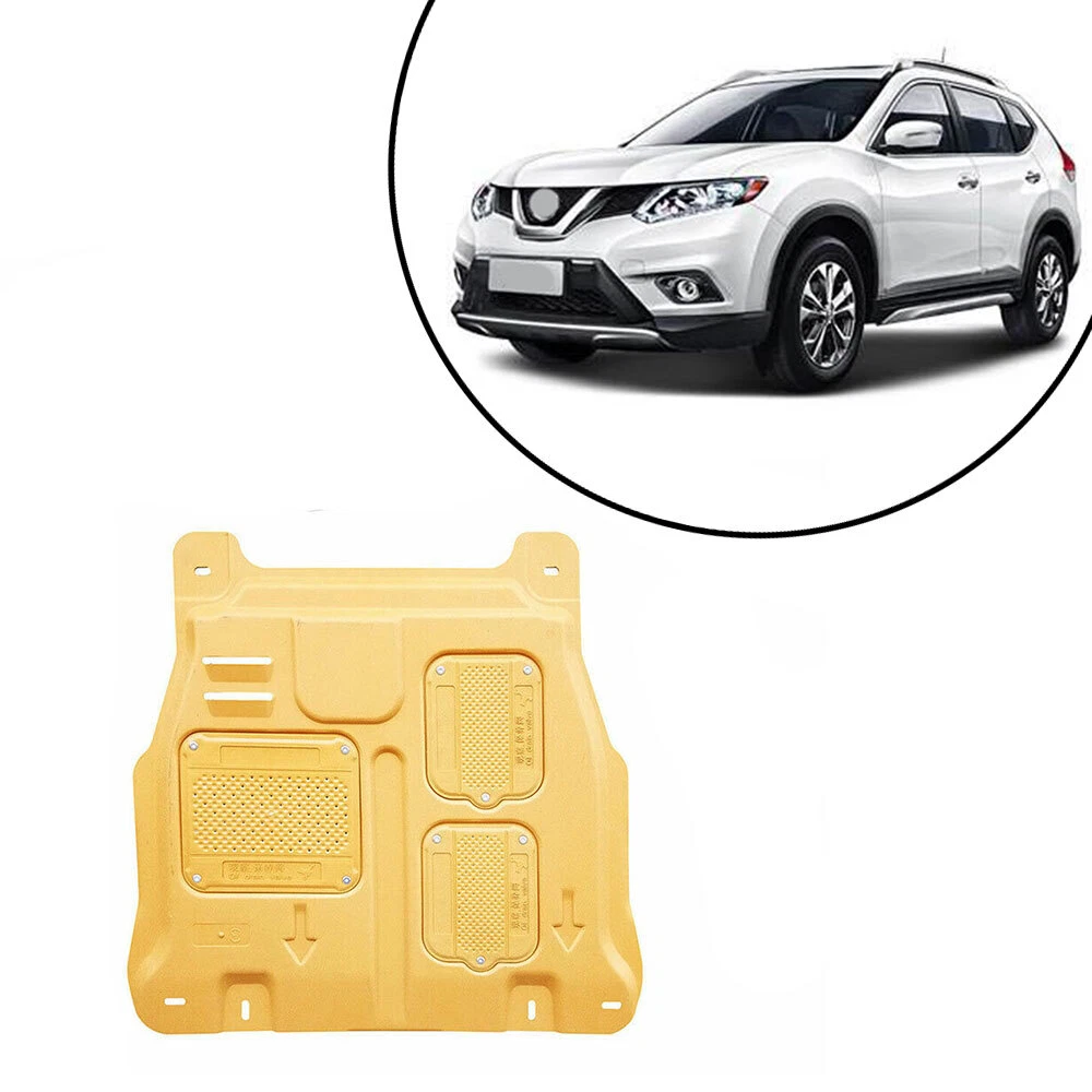 For Nissan X Trail 2014 2018 Front Engine Splash Shield Under Cover Golden 1pcs