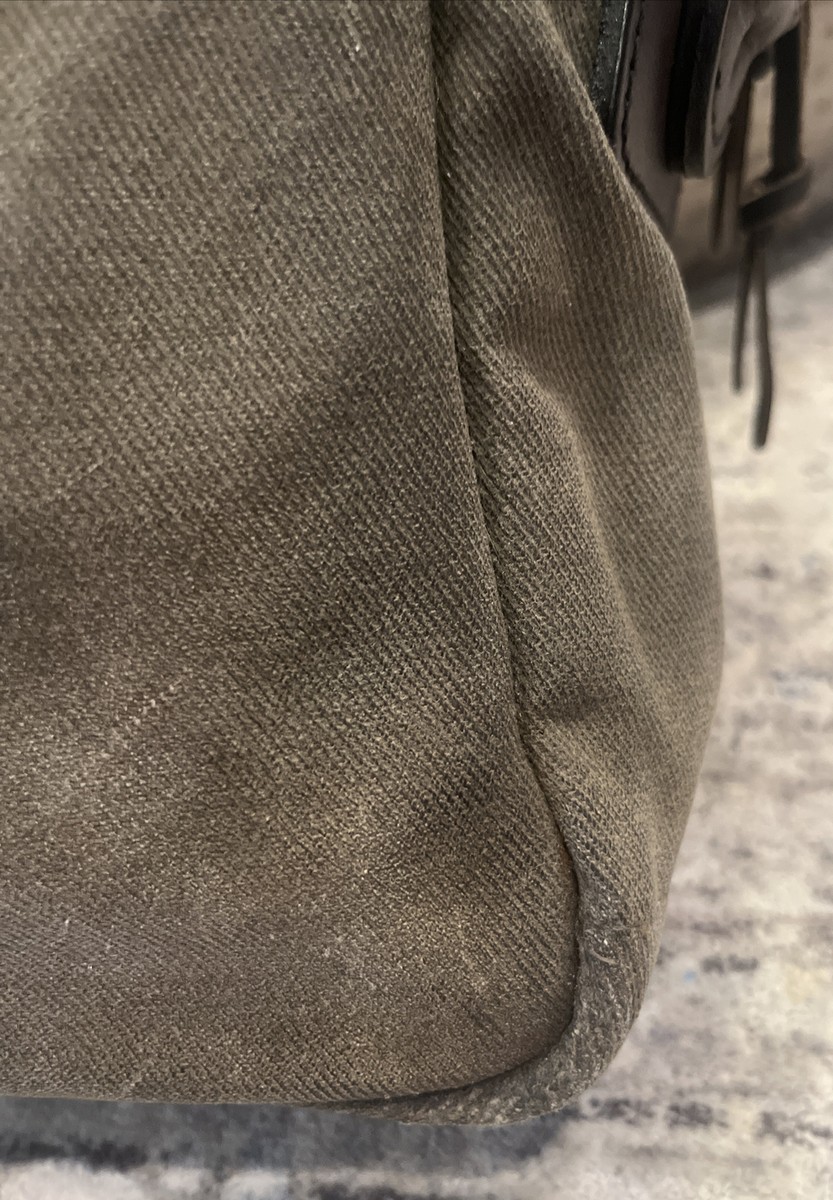 Filson Repair With Darning 257 Rugged Twill Computer Briefcase