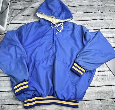 Letterman Jacket Holloway Pullover Jackets Vintage Large Holloway