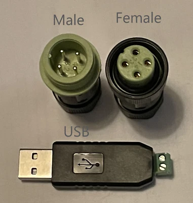 RS485 Stecker/Buchse für Solis /Exceedconn EC04681-2023-BF(EC04681-2014-BF)