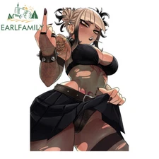 EARLFAMILY 5.1" Sexy Tattooed Toga Himiko Anime Car Decals Auto Body Stickers