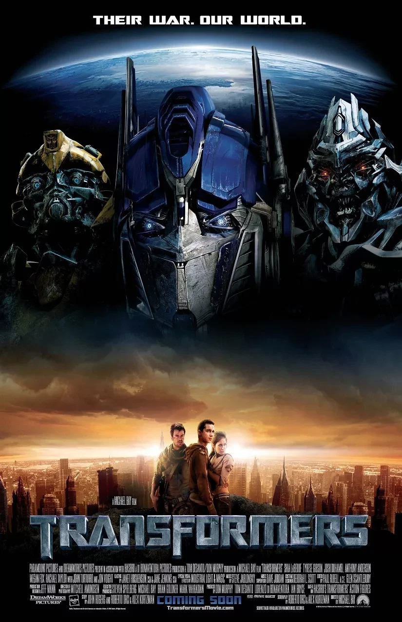 Transformers Movie Poster, Gift for Mother's Day Father's Day