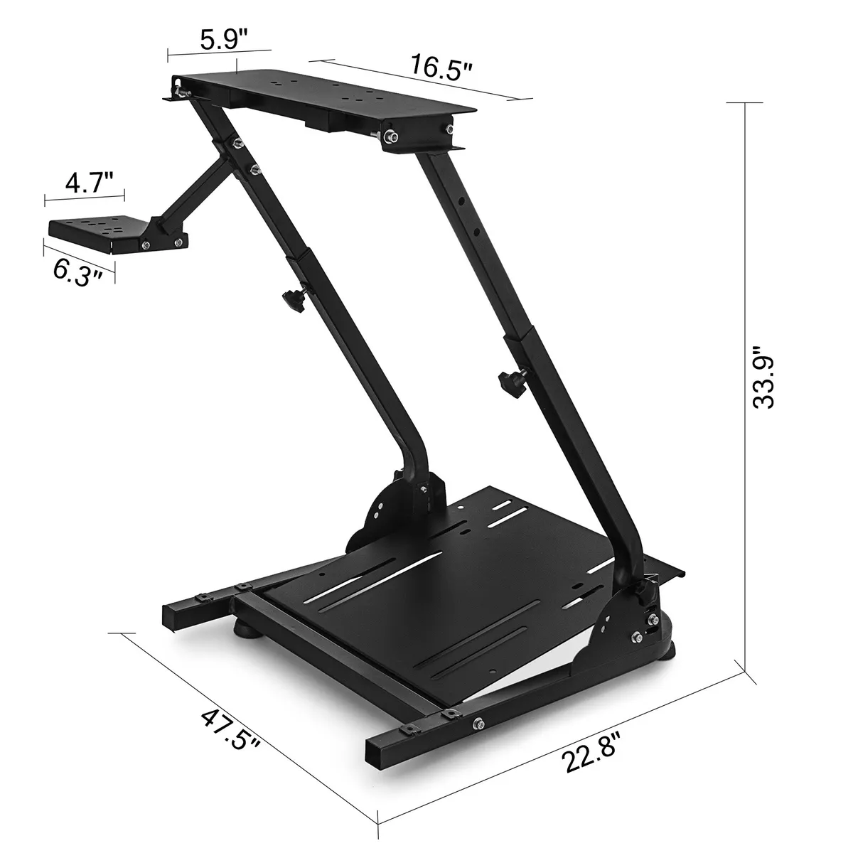 Support de Volant et Pédales Pliable Logitech Vevor G25 G27 G29