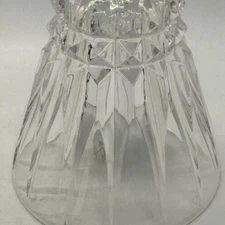 VTG Glass Dinner Bell 6.5 In Retro Formal Dining Party Decoration Granny Core