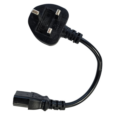 PAT Prüfung Kaltgeräteschleife / Verlängerungskabel 230V 13A Stecker auf Kaltgerätebuchse