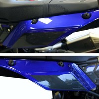 3D Resin Aufkleber Seitenschutz Kompatibel Mit Yamaha Tenere 700 2019 Blau