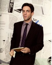 B.J. NOVAK Signed Autographed 8x10 THE OFFICE RYAN HOWARD Photo