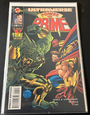 Ultraverse: Power of Prime #4 - 1995 Malibu Comics - Bagged & Boarded  NM