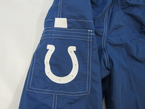 New Indianapolis Colts Mens Size M Medium Blue Swimsuit Shorts - Picture 2 of 5