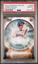 Jarred Kelenic - 2021 Stadium Club Chrome Crystal Ball RC   PSA 10