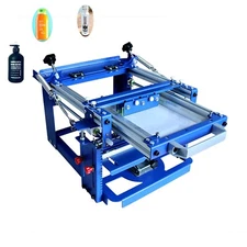 Dia 3.15" Curved Screen Printing Machine for Cylindrical/Cone DIY Screen Printer