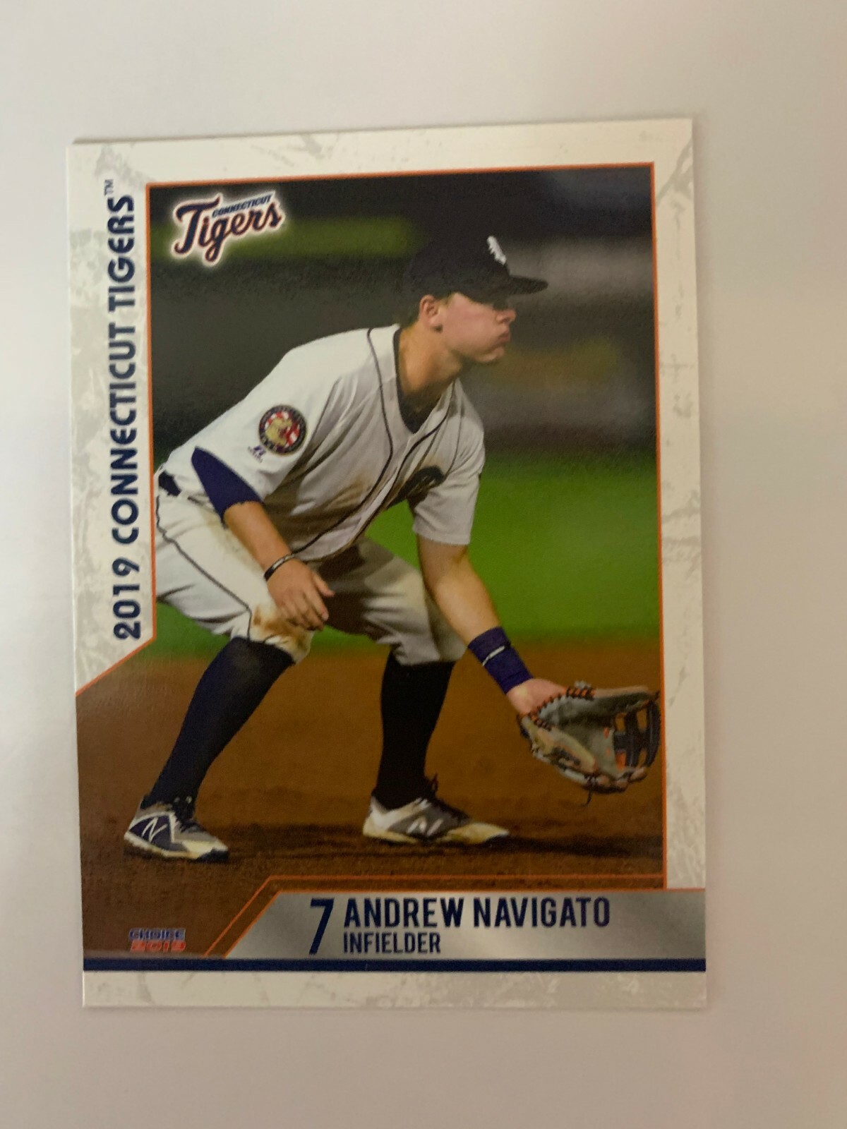 2019 Choice Connecticut Tigers - Andrew Navigato #22 (RC) for sale ...