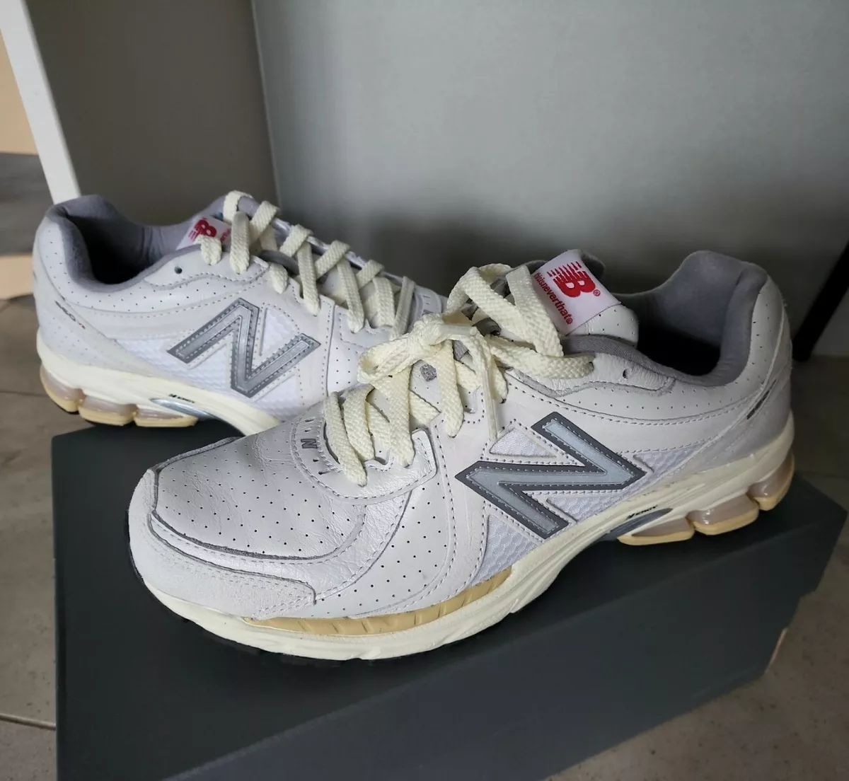 Limited New Balance Thisisneverthat white 10 ML860TW2 860 v2 white grey