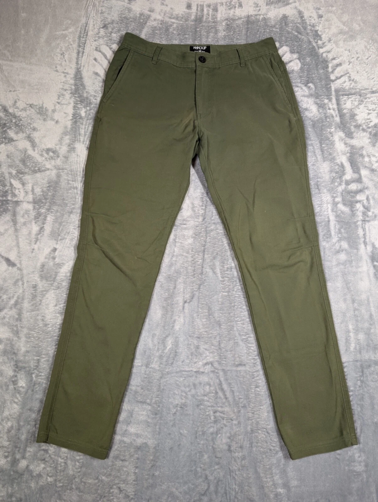 Handup Apparel AT Plus Pants Mens M Green Bike Cycling Stretch Performance