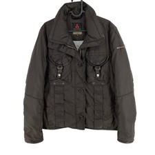 Peuterey Brown Down Mantel Jacke Größe 46 Eu 42 UK 14 US 12