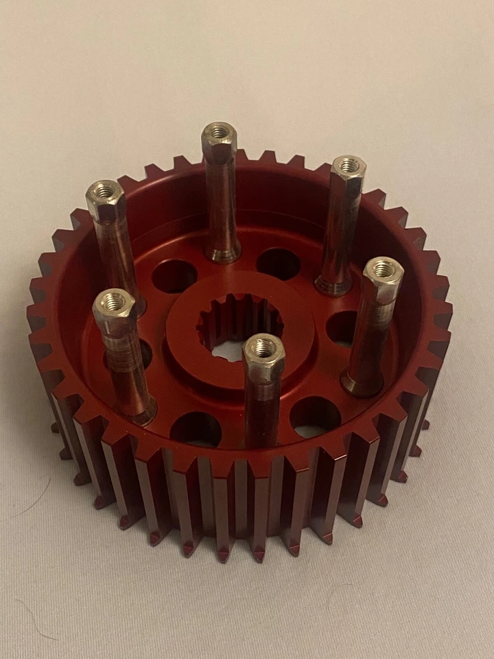 Ducati Kupplungskern Alu rot - Trockenkupplung - Bild 3 von 4