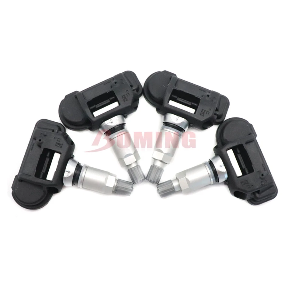 Sensor de pressão dos pneus 4 peças TPMS compatível com Mercedes-Benz CLS550 E350 E550 G550 GL450 - Imagem 2 de 4