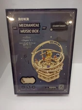 ROKR 3D Mechanical Starry Night Music Box 