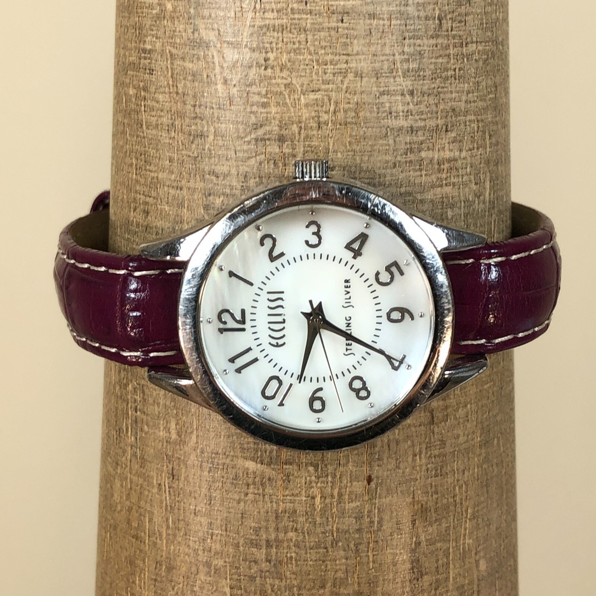 Montre Femme Ecclissi En Argent Sterling – Modèle 23183 – Occasion Rare