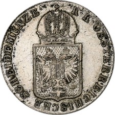 [#1309211] Österreich, Franz Joseph I, 6 Kreuzer, 1849-1851, Vienna, Billon, VZ