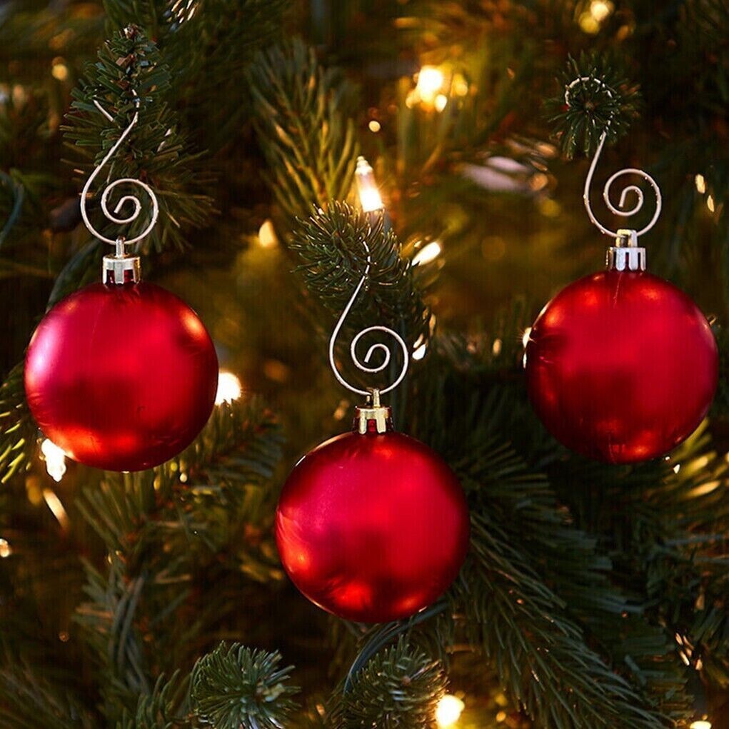 20x Christmas Ornament Hooks,S Shaped Ornaments Hangers,Christmas