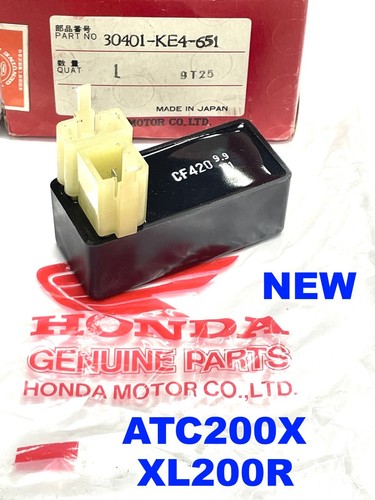 Honda Ignition Coil Ignition Coil For Honda 200 ATC200S ATV (1985-1986) - Caltric Replacement With 90-Day Warranty 1987 Honda Atc200x