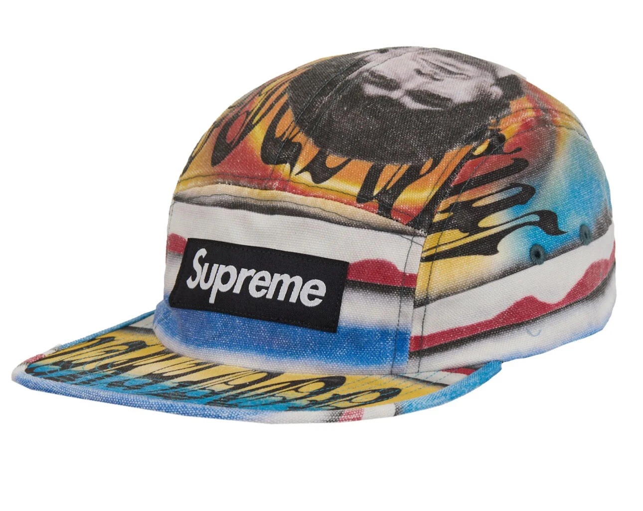 Casquette de camp Supreme Maradona football multicolore SS234 taille unique NON OUVERTE